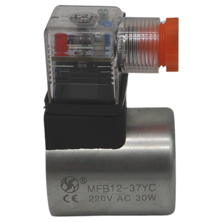 CEWKA 230 V ELEKTROZAWORU 6/2 230V 30W TRZPIEŃ 23MM Z WTYCZKĄ